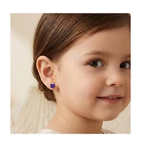 GigiGirl Sterling Silver Solitaire Stud Earrings