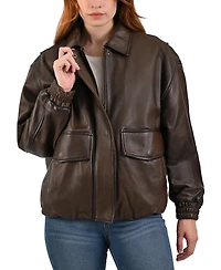 Frye Women's Women s Lamb leather Jacket