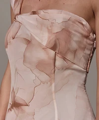 Donna Karan New York Women's One-Shoulder Ball Gown