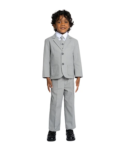 Peanut Butter Collection Boys Joey Safari Slim-Fit Suit