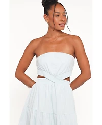 Petal and Pup Women's Cadence Strapless Maxi Dress