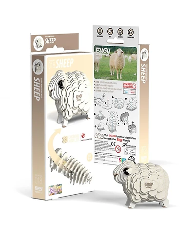Eugy Sheep 3D Puzzle