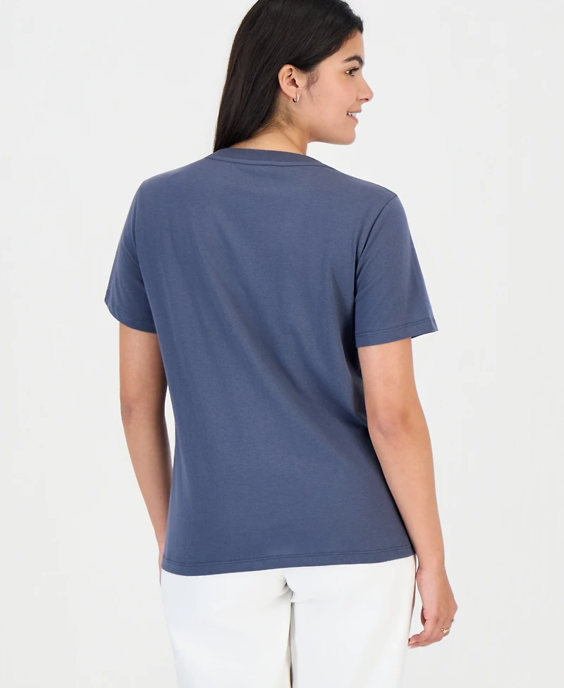 Grayson Threads, The Label Juniors' Peanuts Graphic Print Crewneck T-Shirt