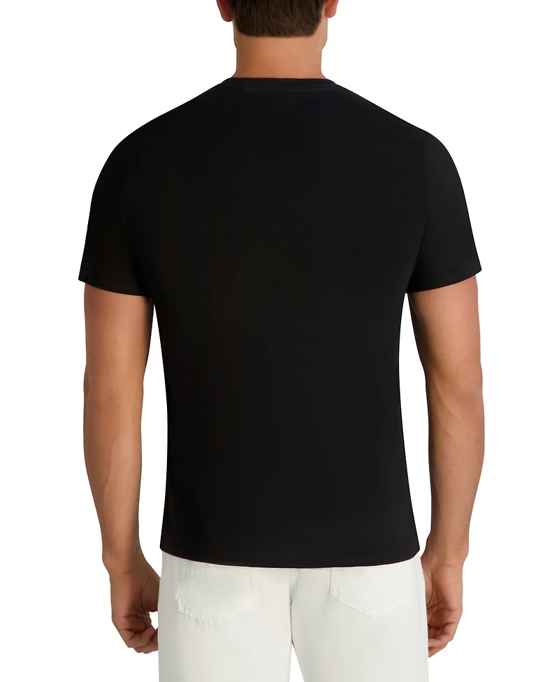 Karl Lagerfeld Paris Men's Regular Fit Round Neck T-Shirt