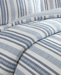 Levtex Home Seaside Stripes Textured 3-Pc. Comforter Set, King