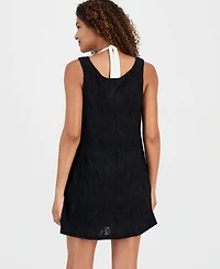 J Valdi Women's Ipanema Ring Tank Scoop Neck Swim Cover Up Dress