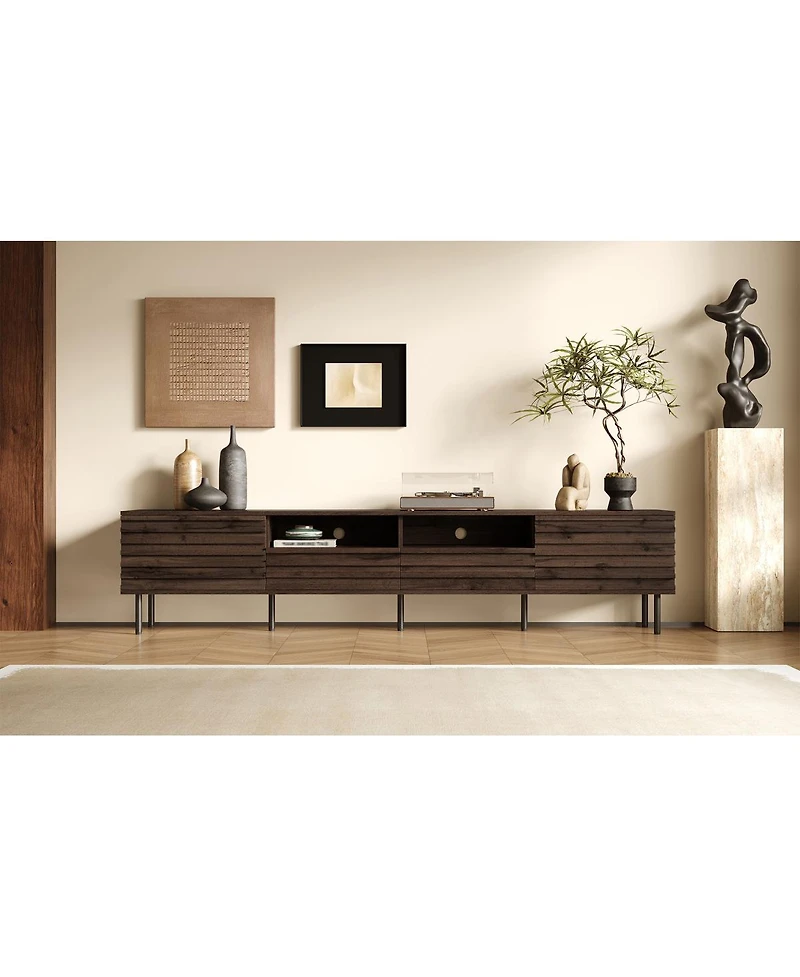 Streamdale Furniture Modern Tv Stand for TVs with Storage & Cable Management