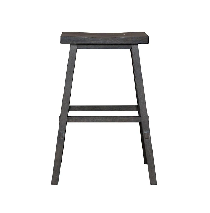 Liberty Furniture Industries, Inc Creations 30 Inch Sawhorse Stool- Slate in Various