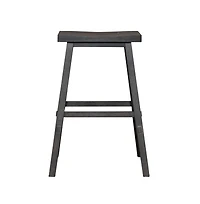 Liberty Furniture Industries, Inc Creations 30 Inch Sawhorse Stool- Slate in Various