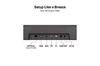 Ultimea 7.1ch Virtual Surround Sound Bar, Soundbar for Smart Tv with Subwoofer, Opt/Aux/Bt, Aura A40