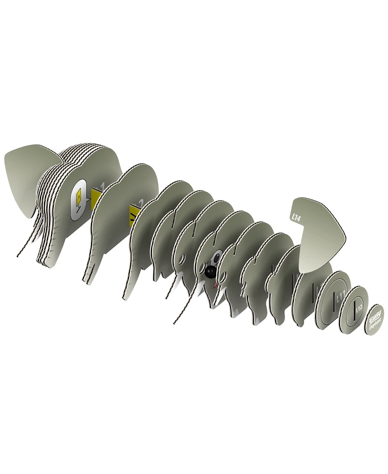 Eugy Elephant 3D Puzzle