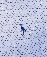 TailorByrd Men's Golf Clubs Printed Performance Polo