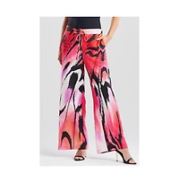 Natori Women's Butterfly - Linen Blend Pants