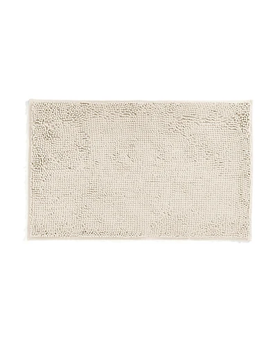 ienjoy Home Soft Absorbent Chenille Bath Mat, 34" x 21"