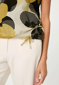 Olsen Women's Panneaux Print T-Shirt