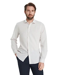 Bar Iii Men's Slim Fit Joseph Stripe Dress Shirt, Macy's Exclusive