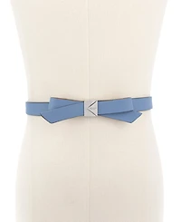 kate spade new york Women's Deco Bow Leather Belt