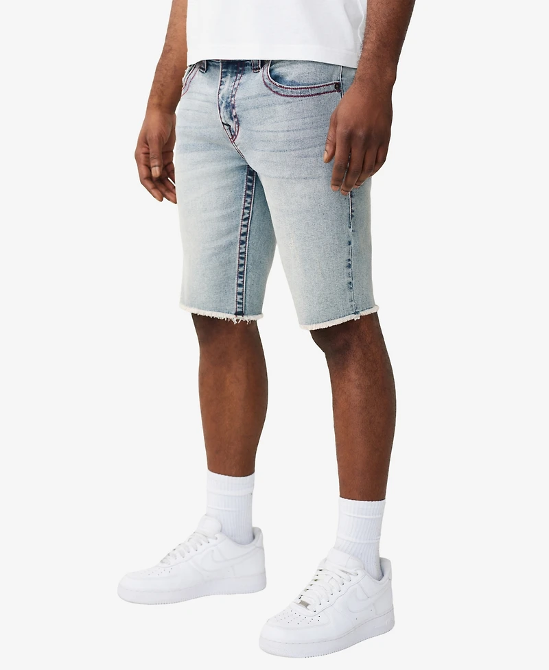 True Religion Men's Straight-Fit Hem Shorts
