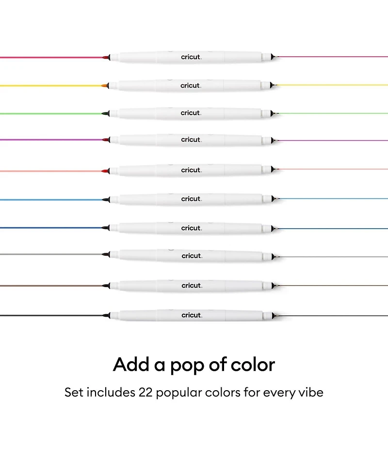 Cricut Dual-Sided Markers, Ultimate Set