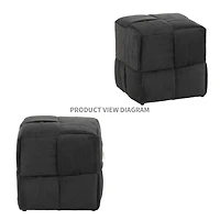 Streamdale Furniture Soft Corduroy Ottoman Foot Rest