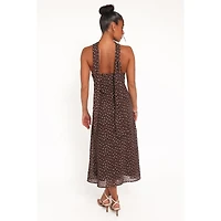 Petal and Pup Women's Elva Halterneck Midi Dress