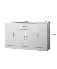 Streamdale Furniture Streamdale Sideboard Buffet Cabinet with Storage, Large Kitchen Cabinet