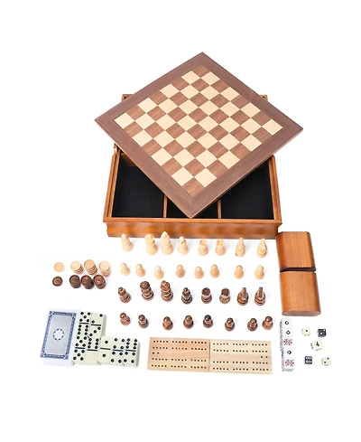 Gse Games & Sports Expert 7 in 1 Board Game Set