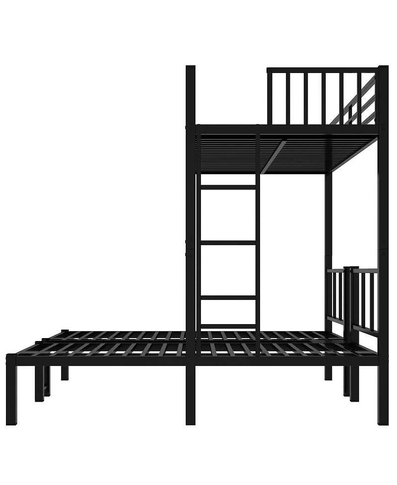 Streamdale Furniture over Metal Triple Bunk Bed