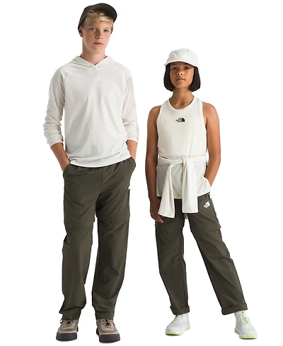 The North Face Boys' and Girls' 6-16 Lightweight Convertible Hike Pants