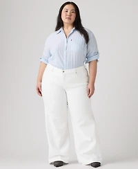 Levi's Plus Mid Rise 318 Shaping Wide-Leg Jeans