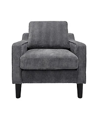 Streamdale Furniture Living Room Accent Chair - Soft Chenille Comfy Armchair for Small Spaces