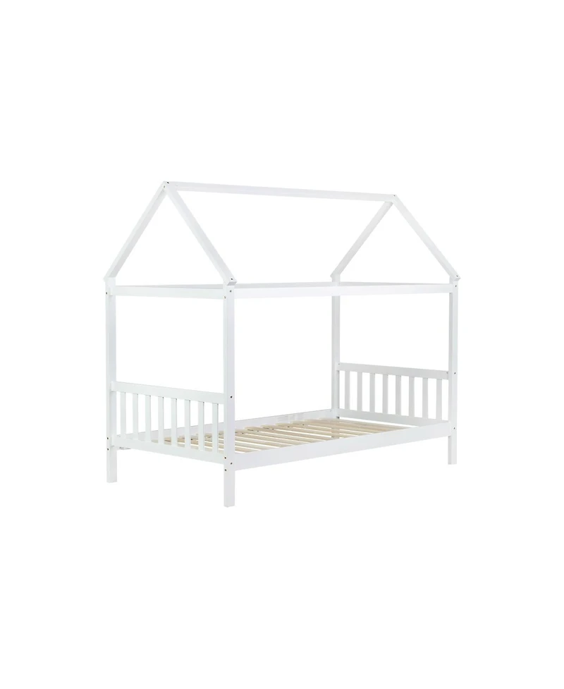 Streamdale Furniture Twin House Bed with Headboard and Footboard