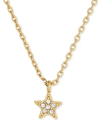 kate spade new york Cubic Zirconia Pave Mini Star Pendant Necklace