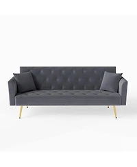 Streamdale Furniture Modern 72" Foldable Sleeper Sofa