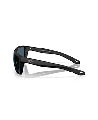 Costa Del Mar Men's Rectangle Broadbill Ii Polarized Sunglasses, 6S9120