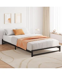 gaomon Metal Platform Bed Frame with Steel Slats Support, Mattress Foundation, Easy Assembly