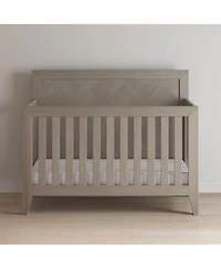 Child Craft Kieran 4-in-1 Convertible Crib, Toasted Chestnut