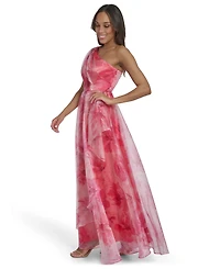 Eliza J Women's One-Shoulder Ball Gown