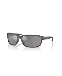 Arnette Men's Rectangle Polarized Sunglasses, AN4373