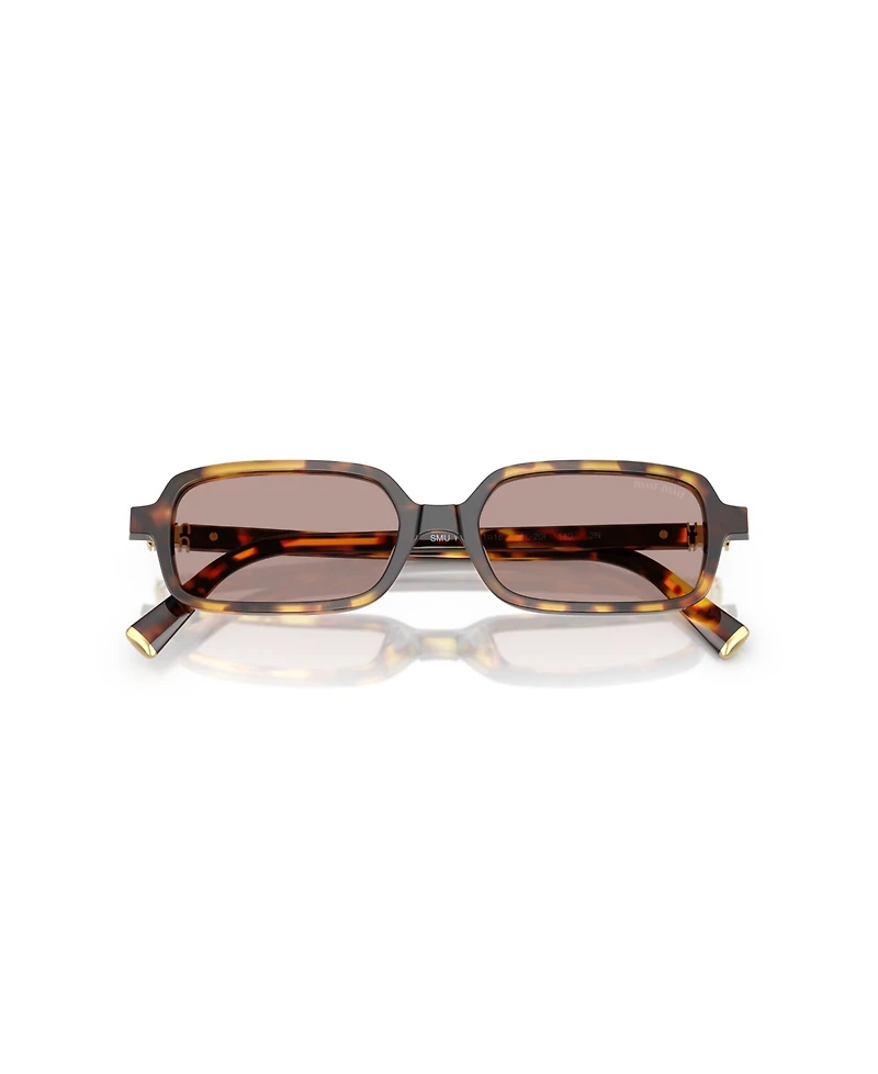 Miu Miu Women's Rectangle Sunglasses, Mu 11ZS