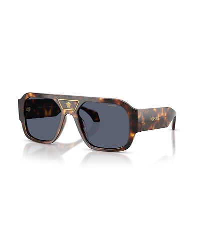 Versace Men's Square Polarized Sunglasses, VE4508U
