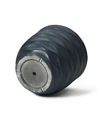 LuxenHome -Inch Round Waves MgO Planter