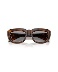 Prada Women's Rectangle Sunglasses, Pr D07S