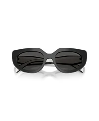 Prada Women's Oval Sunglasses, Pr D02S