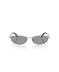 Prada Women's Oval Sunglasses, Pr D51S