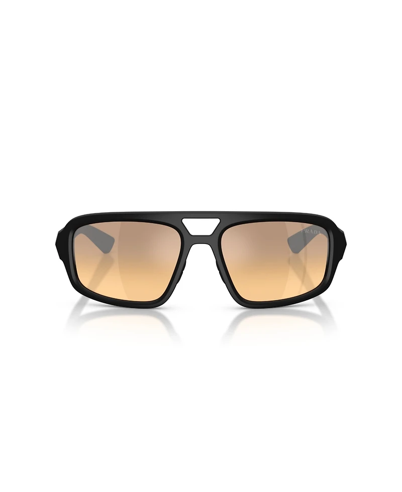 Prada Linea Rossa Men's Geometric Sunglasses, Ps B11SU
