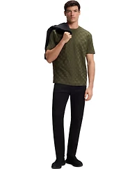 Boss by Hugo x Porsche Men's Cotton Jacquard Relaxed-Fit T-Shirt