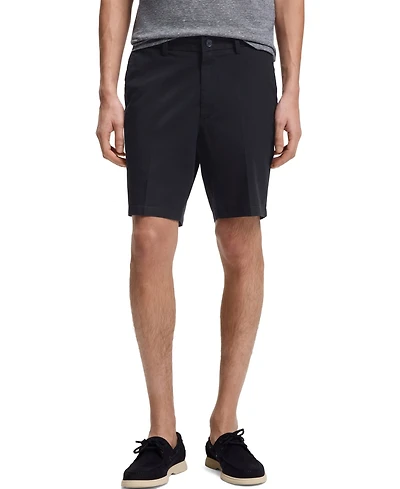 Boss by Hugo Men's Stretch-Cotton Twill Modern-Fit Shorts