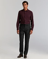 Perry Ellis Portfolio Men's Modern Fit Sharkskin Dress Pants