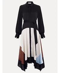 Phase Eight Women's Samalie Satin Hanky Dress